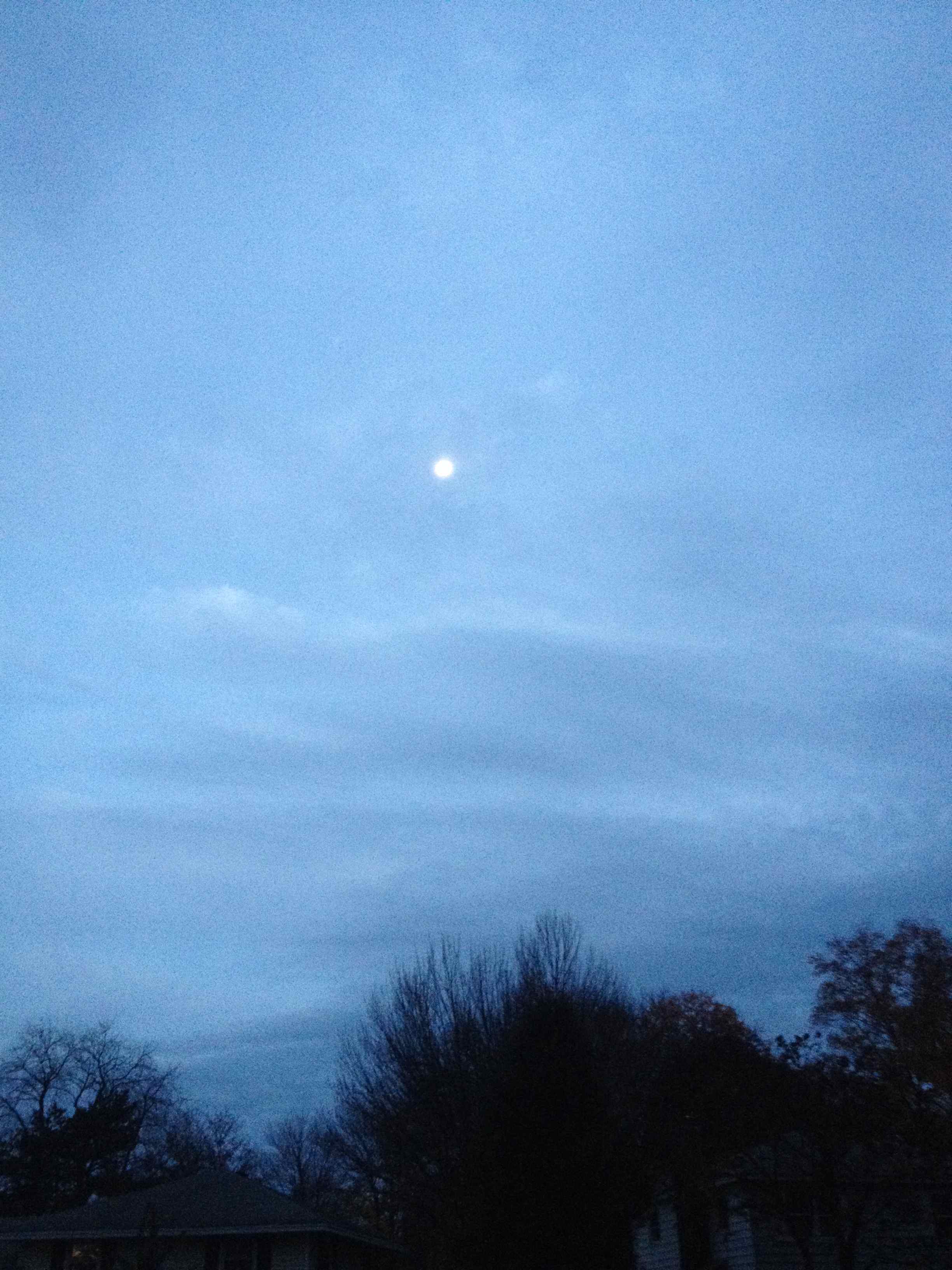 Good morning moon