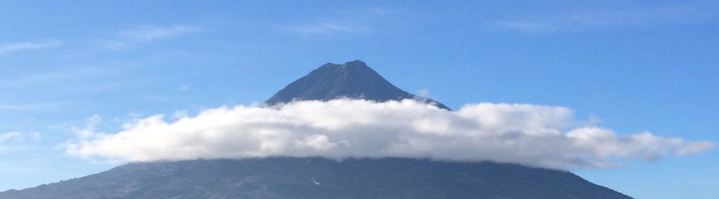 Views of Agua Volcano, Antigua,&nbsp;Guatemala