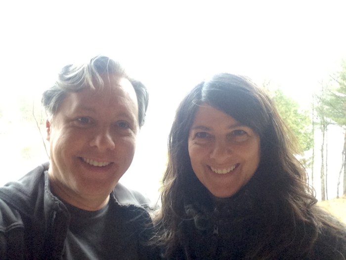 Michael and Deborah in Lake Placid